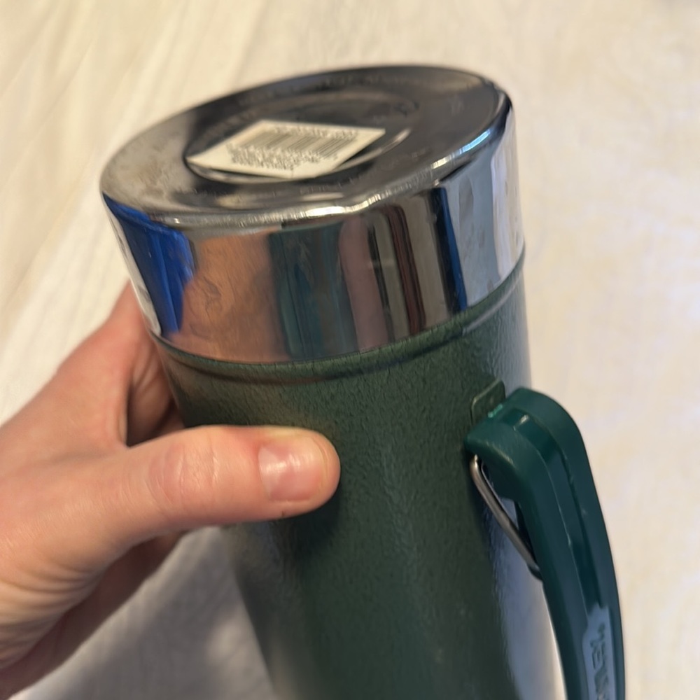 Stanley vacuum flask classic green good condition - Picture 3 of 5